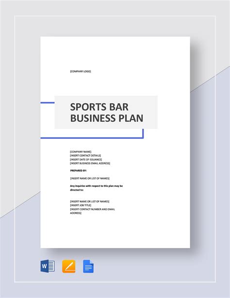Sports Bar Business Plan
